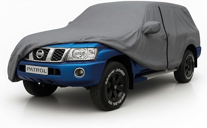 TORONTO Luxury SUV Car Cover for 4 Door Nissan Patrol Y61 Car Cover (1998–2026) – Waterproof, Windproof, UV-Resistant All-Weather Indoor/Outdoor Protection y61 Cover Super Safari Cover - Image 1